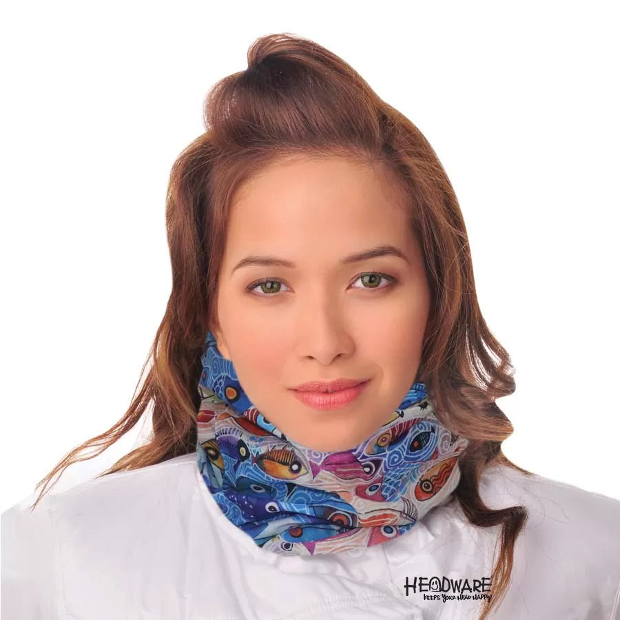 School of fish NECK SCARF